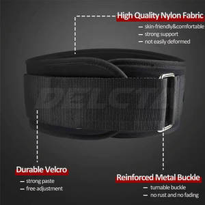 Servicio OEM, Cinturones de Neopreno para Levantamiento de Pesas con Bajo MOQ, Cinturones de Neopreno para Entrenamiento de Levantamiento de Pesas de Buena Venta - Product Image 2