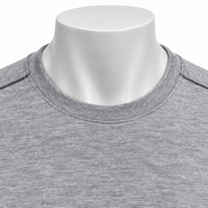 T-shirt homme à manches courtes en tissu de coton léger, conçu pour un confort décontracté et une mode décontractée moderne au quotidien. - Product Image 5