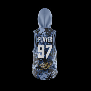 Ensemble de maillot de football américain à capuche Mashadi IMPEX NFL FLAG sublimé, unisexe adulte, camouflage, 97, coupe athlétique anti-humidité - Product Image 4