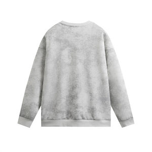 Fabrication de sweats à capuche de qualité supérieure, service OEM, mode moderne pour hommes, sweats à col rond tie-dye, tissu doux, sweat-shirt pour hommes - Product Image 2