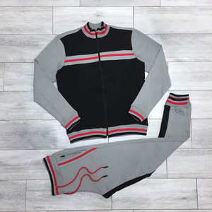 Ensembles de jogging OEM personnalisés pour hommes en molleton bouclette, style streetwear hiver, 100% nylon, séchage rapide, respirant, brodé et sérigraphié - Product Image 3