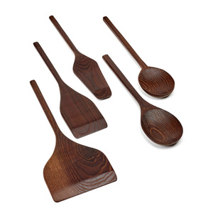 Accesorios de cocina modernos, utensilios antiadherentes, espátula de madera para voltear alimentos y cocinar. - Product Image 5