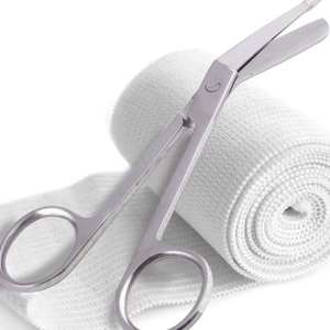 Tijeras para Vendajes Médicas Premium Lister, Herramienta de Corte de Vendajes de Acero Inoxidable, Tijeras Quirúrgicas Manuales Reutilizables para Hospital - Product Image 4
