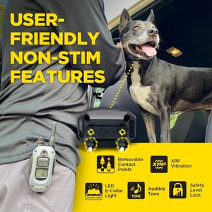 Collier de dressage pour chien Dogtra 280X avec télécommande, portée de 1/2 mile, lumière LED et 100 niveaux de contrôle - Product Image 3