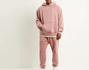 Vêtements de sport et streetwear pour hommes de haute qualité, coupe ample, en molleton technique écologique et coton respirant, imprimés, surdimensionnés, pour le jogging, vente en gros - Product Image 2