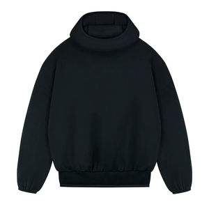 Sweat à capuche d'hiver pour homme, 100% coton de haute qualité, personnalisable, léger, en polaire, coupe-vent, respirant, fabriqué au Pakistan - Product Image 4