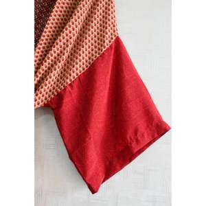 Robe Kimono Grande Taille en Soie Respirante avec Patchwork pour Femme – Peignoir de Nuit Long de Luxe Style Bohème Designer – Tenue d'Intérieur - Product Image 4