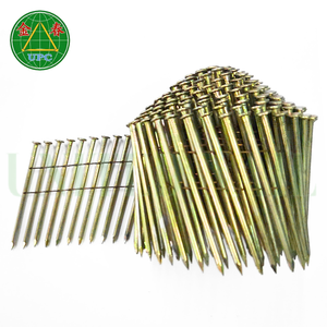 Clous en acier de 2,75 pouces, qualité industrielle, résistants à la rouille, pointe acérée avec tête à motif damier, zingués - Product Image 6