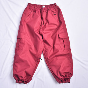 Venta al por mayor, pantalones de esquí unisex para la nieve, impermeables, a prueba de viento, cierre de cremallera, OEM, estampado personalizado, técnica suelta, pierna ancha, tela de poliéster - Product Image 1