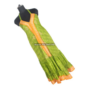 Nuevo Vestido de Playa sin Mangas de Seda Estilo Bohemio Étnico Indio Vintage, Vestido de Noche Elegante para Damas, Vestidos de Noche sin Mangas - Product Image 6
