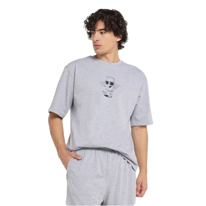 Shorts et T-shirt 100% coton respirant à séchage rapide, ensemble deux pièces unisexe décontracté style streetwear été, ensemble 2 pièces élastique - Product Image 3