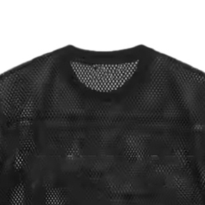 Custom Logo Mesh T-<b>Shirt</b> Unisex Short Sleeve Crew Neck Silk Printing Breathable 100 <b>Polyester</b> Summer Loose Fit Adult - Product Image 6