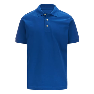 Polo décontracté pour homme, coupe ajustée, manches courtes, en coton, col montant, style streetwear, pour l'été - Product Image 4