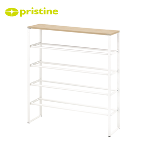 Modern Durable Portable Powder Coated Iron Metal Space Saving 5 tier <b>Shoe</b> <b>Rack</b> Easy Assembly Home Furniture Living Room - Product Image 3