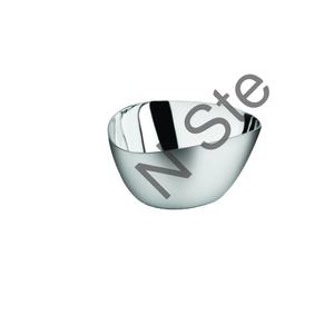 Cuenco triangular de acero inoxidable para caramelos, cuenco de arroz de pared única de acero para cocina, tazón triangular para dulces, venta al por mayor - Product Image 1