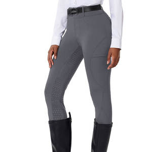 Pantalon d'équitation style classique, couleur personnalisable, tissu doux au toucher, anti-boulochage, leggings d'équitation - Product Image 1