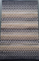AISHAFABS - Tapis moderne à pois, 100 % coton, tissé plat, antidérapant, fait main, fin, géométrique marocain - Prix direct usine