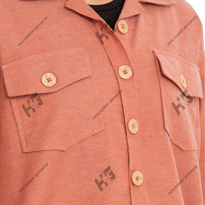 Woman Blouses Cotton Office with Buttons Women Casual Turn Down Collar Long Shirts - Product Image 3