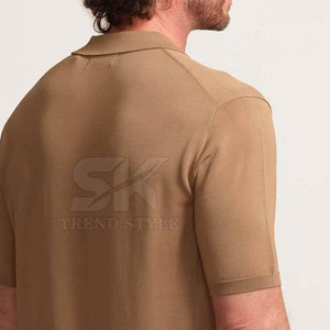 Casual Wear Premium Quality Men <b>Zip</b> <b>Up</b> Plain <b>Polo</b> Shirts New Style 2024 Customized Logo Design Men <b>Zip</b> <b>Up</b> Plain <b>Polo</b> Shirts - Product Image 5