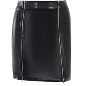 Jupe crayon en cuir sur mesure pour femme, élégante, pour le bureau ou les occasions décontractées, qualité supérieure, fabrication OEM ODM, service d'échantillons - Product Image 4