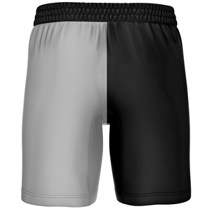 Pantalones Cortos Deportivos para Hombre con Bloques de Color, Cintura Elástica, Secado Rápido, Tejido de Poliéster, Ajuste Atlético, Tiro Medio con Bolsillos - Product Image 5