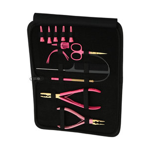 Kits d'extensions capillaires, équipement complet de salon et accessoires de beauté, ensemble d'outils d'installation, de retrait et de coiffage d'extensions capillaires - Product Image 4