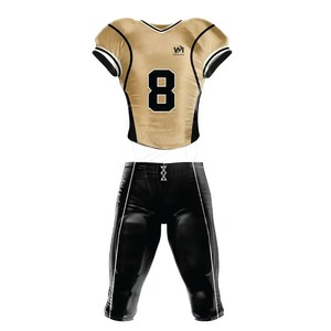Tenue de football américain au design unique, prix abordable, couleur personnalisée, haute qualité, pour adulte. - Product Image 6
