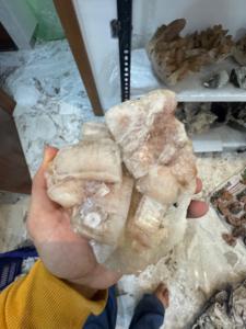 Natural Red Cubic Apophyllite | Wholesale Mineral <b>Crystal</b> Specimen for Export - Product Image 3