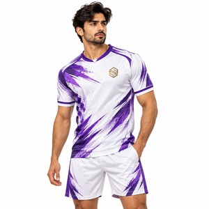 Uniforme de Fútbol Diseñado con Material Deportivo Ligero, Estructura de Malla Transpirable, Control de Humedad, Rendimiento Cómodo - Product Image 1