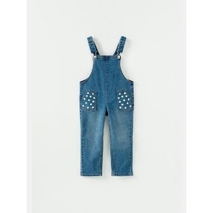 OZKIZ ชุดเอี๊ยมลำลองสไตล์เกาหลีสำหรับเด็กผู้หญิง เสื้อยืดลายดอกเดซี่ ขายส่ง เสื้อผ้าแฟชั่นเด็กสำหรับเด็กอายุ 2-7 ปี เอวกลาง สำหรับฤดูใบไม้ผลิ/ฤดูใบไม้ร่วง - Product Image 1