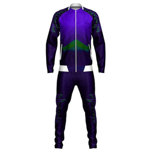 ชุดวอร์มออกกำลังกายผู้ชายราคาถูกสั่งทำได้ ขายส่ง คุณภาพสูง ดีไซน์สวย ชุดเซ็ตเสื้อและกางเกงซิปเต็มตัว ชุดแทรคสูทผู้ชายแบบใหม่ - Product Image 4