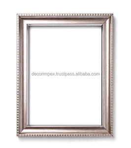 Un miroir rectangulaire à effet chaîne en nickel, miroir de salon Décoration murale Miroir décoratif élégant - Product Image 5