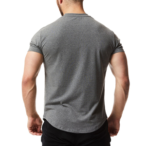 <b>Men</b>’s Gym Wear T-Shirt – Slim Fit Athletic Tee, Breathable <b>Stretch</b> Cotton, Short Sleeve Crew Neck Fitness Workout Shirt - Product Image 4
