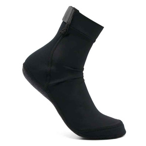 Black <b>Ankle</b> <b>Socks</b> Solid Color Breathable Spandex Polyester Custom logo beach volleyball <b>socks</b> Neoprene crew <b>socks</b> Adults - Product Image 2