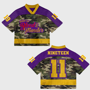 Manufacturer Free Design Custom Vintage Soccer Jersey Sports Training New Design Colorful Football Jersey Shirts - Product Image 4