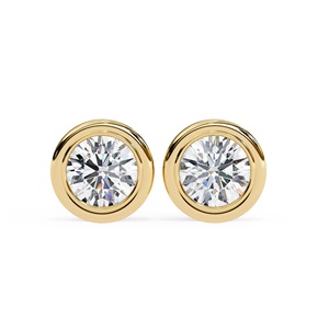 ต่างหูเพชรทรงกลมขนาด 1.5 กะรัต น่าทึ่ง แต่ละเม็ด พร้อมใบรับรอง IGI ทองคำแท้ 14K เพชรเพาะเลี้ยงในห้องปฏิบัติการ เครื่องประดับสำหรับผู้หญิง แฟชั่นต่างหูสำหรับงานแต่งงาน - Product Image 5