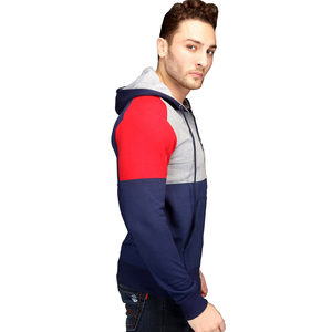 Sudadera con capucha de forro polar grueso con doble cremallera, estilo urbano, logotipo personalizado, OEM, venta al por mayor - Product Image 4