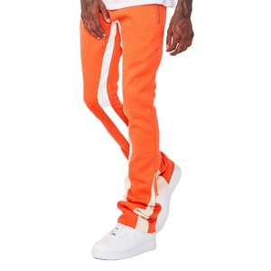 <span class=keywords><strong>Pantaloni</strong></span> Casual da Uomo a Zampa d'Elefante con Stampa Personalizzata, Vita Alta, <span class=keywords><strong>Tasche</strong></span>, in Tessuto Canvas, Modello a Vita Media - Product Image 6