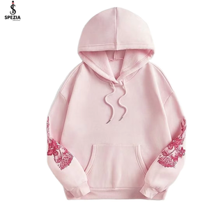 Sudadera con capucha de alta calidad, ecológica, con cremallera, extragrande, gruesa, antiencogimiento, antipilling, sin cordones para hombre - Product Image 5