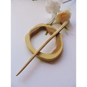 Épingles à cheveux en bois écologiques, exportateur d'accessoires vestimentaires durables - Product Image 2