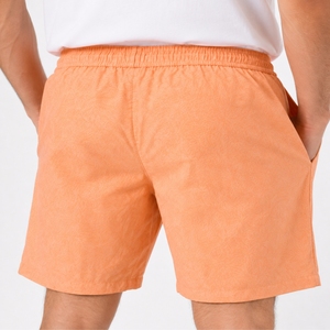 Shorts pour hommes décontractés en lin coloré, légers, respirants, élégants, confortables, de qualité supérieure, pour l'été, la plage et les loisirs - Product Image 6