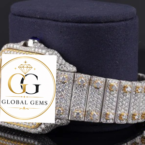 Hot Sale Fully Iced Out Moissanite Diamond Watch <b>Automatic</b> For Trendy And Luxury Style Available for Sale - Product Image 4