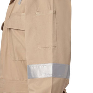 Combinaison de sécurité mécanique légère haute visibilité, vêtement de travail réfléchissant, tenue utilitaire, vêtements pour entrepreneur industriel - Product Image 5