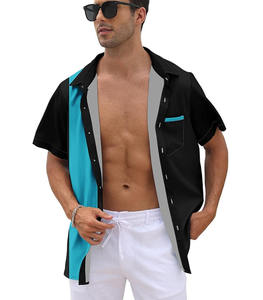 T-shirts personnalisables en polyester tricoté à col rond, imprimés, de haute qualité, pour hommes, décontractés, été, manches courtes, vente en gros 2025 - Product Image 5