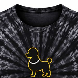 Camiseta Tie Dye para Mujer al por Mayor, Personalizada con Patrón Espiral Multicolor, Manga Corta, Cuello Redondo, Corte Holgado, Moda Casual de Verano - Product Image 3