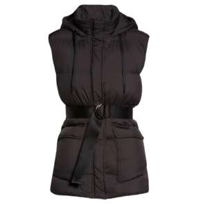 Veste matelassée en toile de coton personnalisée pour femme, 500g, chaude, isolée, imperméable, à capuche, légère, longue, pour l'hiver - Product Image 1