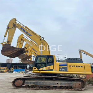 Excavatrice sur chenilles hydraulique Komatsu PC490-10 d'occasion d'origine japonaise, 49 tonnes, 2018, moteur et pompe d'origine, godet de 2,8-4,0 m, puissance de 270 kW - Product Image 4