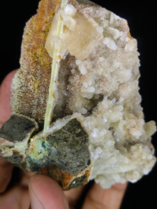 Cristal de Calcita Natural con Recubrimiento de Diamante, Heulandita, Clúster de Cristales, Espécimen Mineral, Gema Curativa en Bruto, Matriz Natural, Decoración para el Hogar - Product Image 5