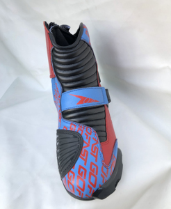 Botas de carreras hechas a medida, zapatos a prueba de viento, botas de motocicleta de cuero vacuno - Product Image 6