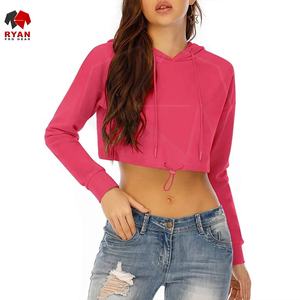 Ryan Pro Gear – Nouveaux sweats à capuche pour femmes, crop top respirant et élégant, couleur personnalisée, grandes tailles, services OEM et ODM - Product Image 1